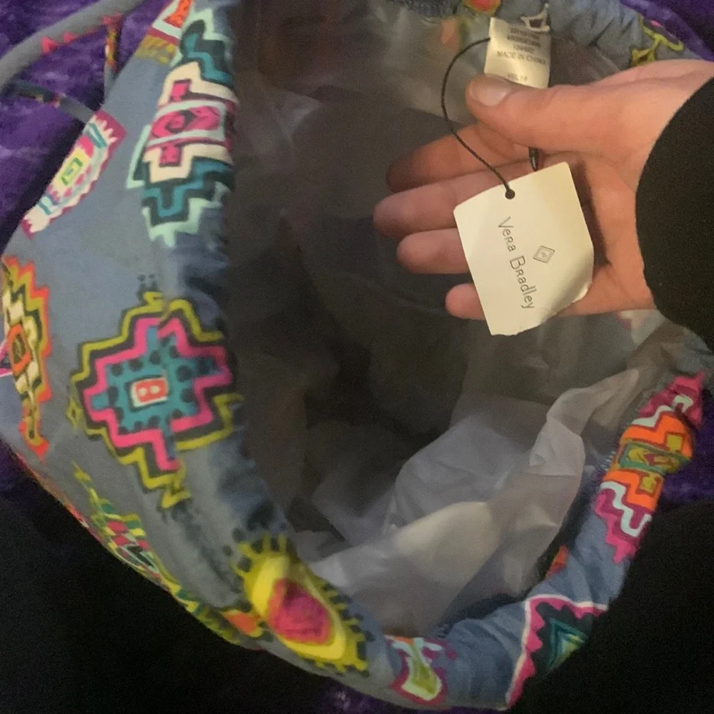 NWT Iconic Ditty Bag Painted Medallions Vera Bradley